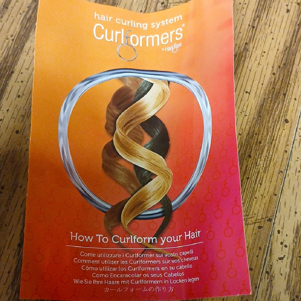 Orange and Brown Hair Styling Tool